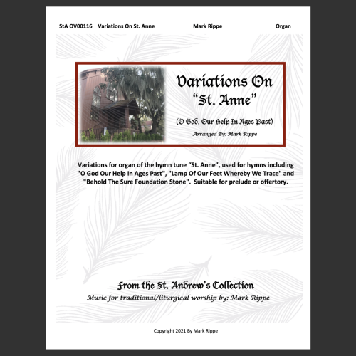 St. Anne - Variations (StA OV00116)