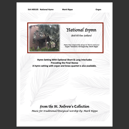 National Hymn (God Of Our Fathers) - StA H00105