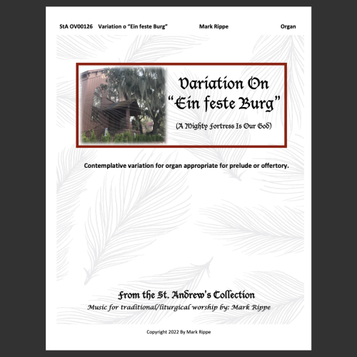 Ein feste Burg (A Mighty Fortress Is Our God) - Variation (StA OV00126)
