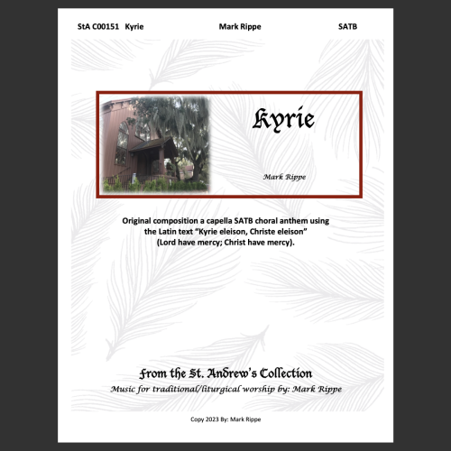 Kyrie - SATB (StA C00151)